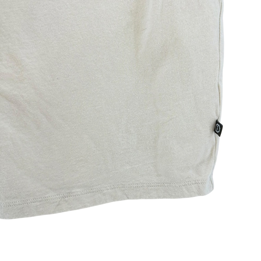 PAKA Organic Pima Cotton & Alpaca Crew Neck Tee • Large • bone beige - Picture 3 of 8